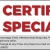 Certificate Specials
