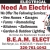 Need an Electrician?