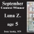 September Contest Winner - Luna Z. Great Job!