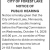 Public Hearing