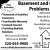FREE Estimates Basement and Crawl Space Problems Solved