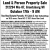 Land & Person Property Sale