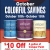 October Colorful Savings