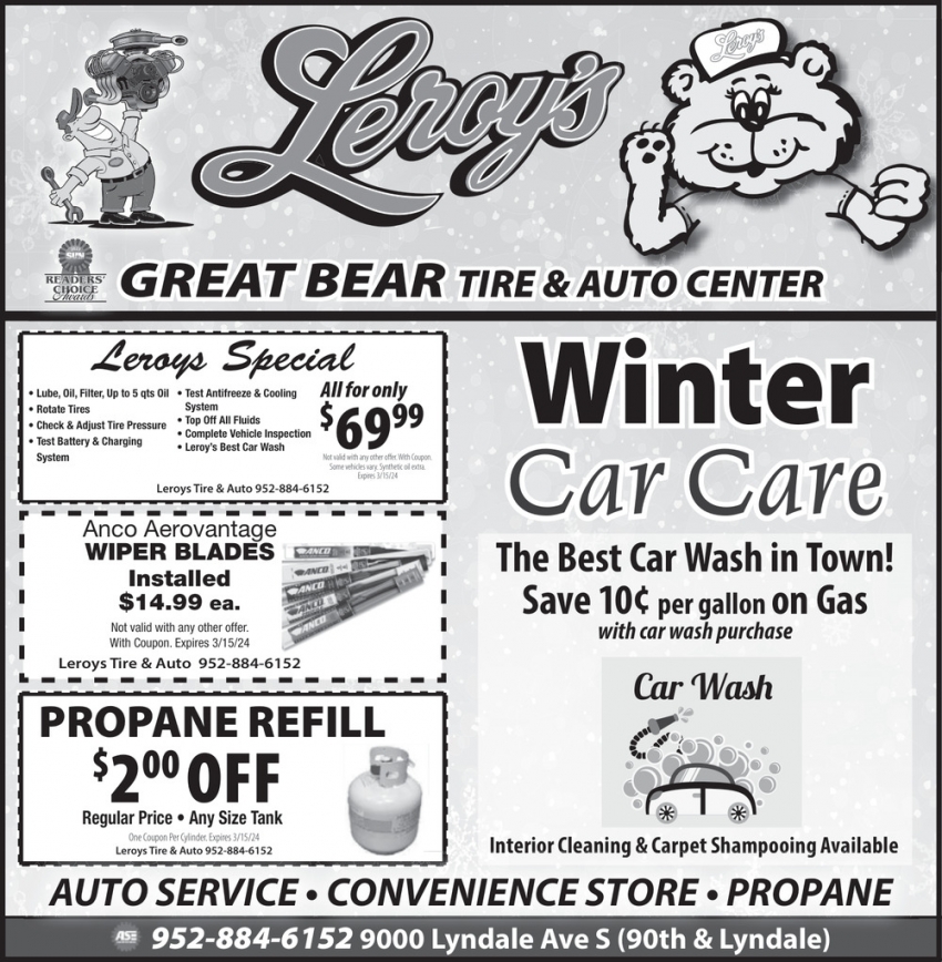 Leroy's Great Bear Tire and Auto