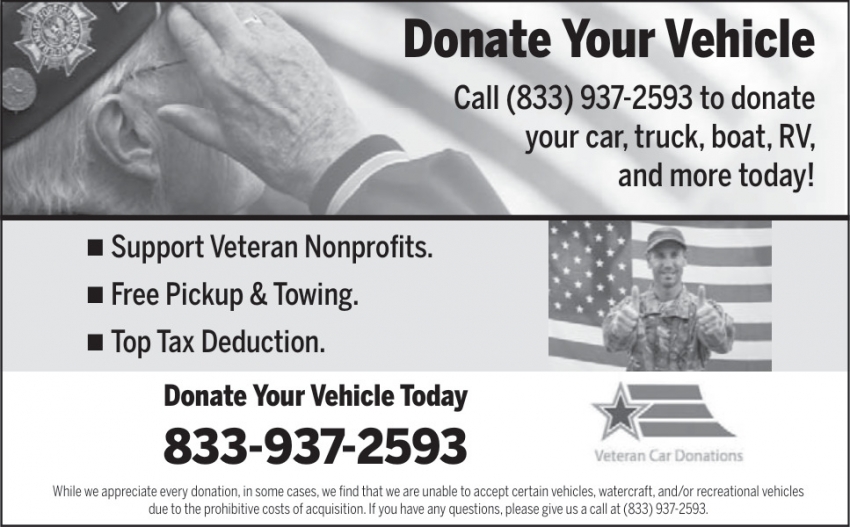 Veterans Car Donation