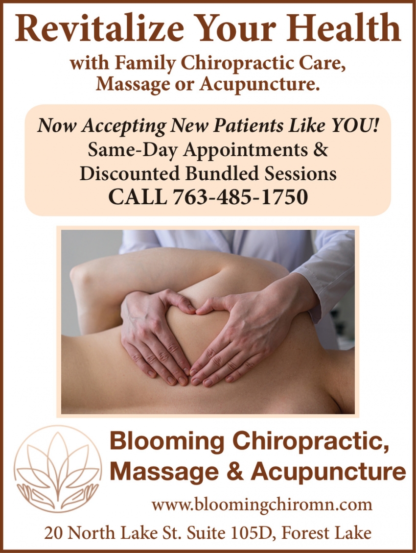 Blooming Chiropractic, Massage & Acupuncture