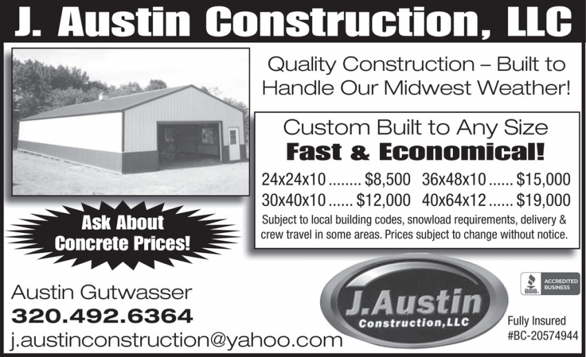 J. Austin Construction, LLC