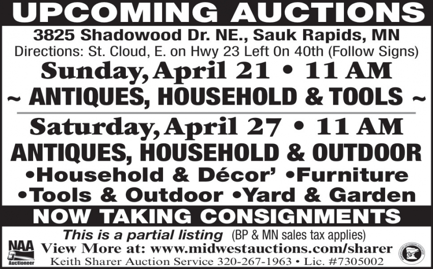 Midwest Auctions-Keith Sharer