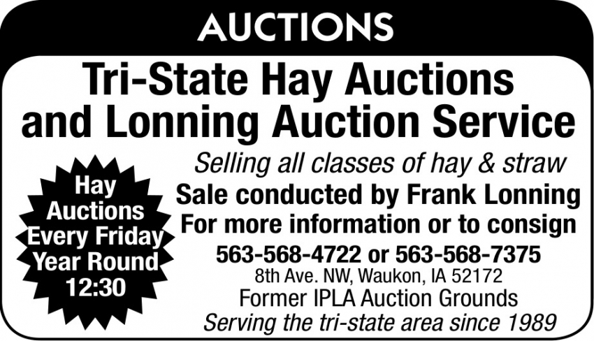 Tri State Hay Auctions