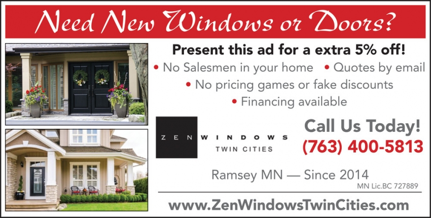 Zen Windows Twin Cities 