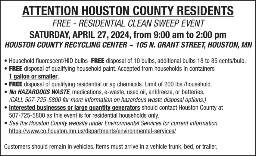 Houston County Recycling Center