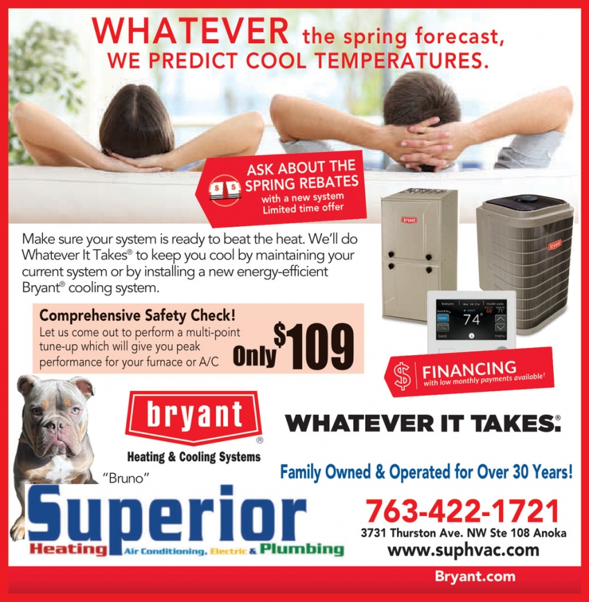 Superior Heating & Air Conditioning.