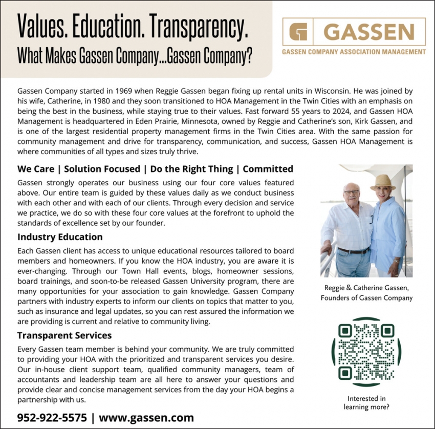 Gassen Company Association Management