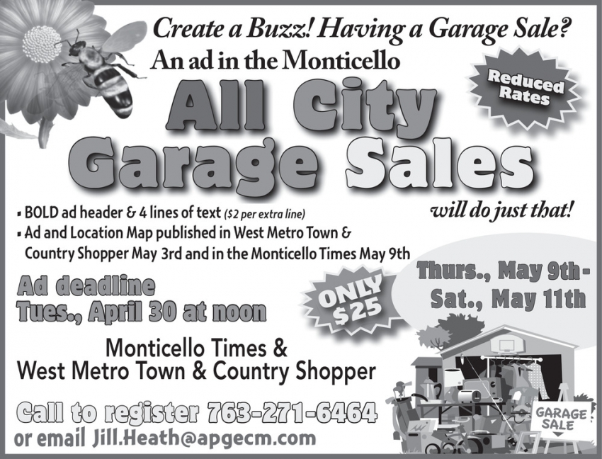 Monticello All City Garage Sale