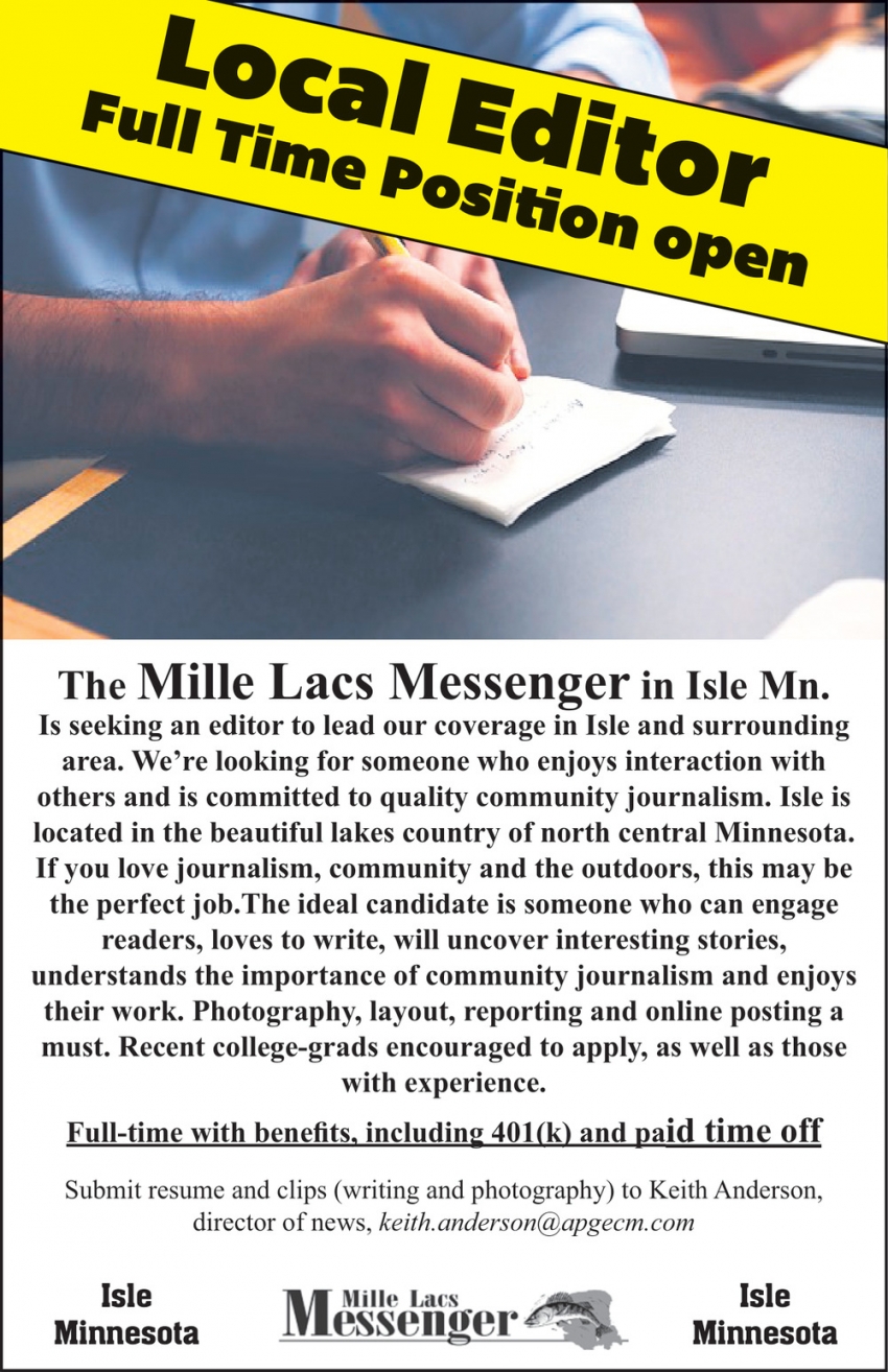 Mille lacs Messenger