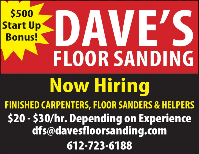 Dave's Floor Sanding & Installing, Inc
