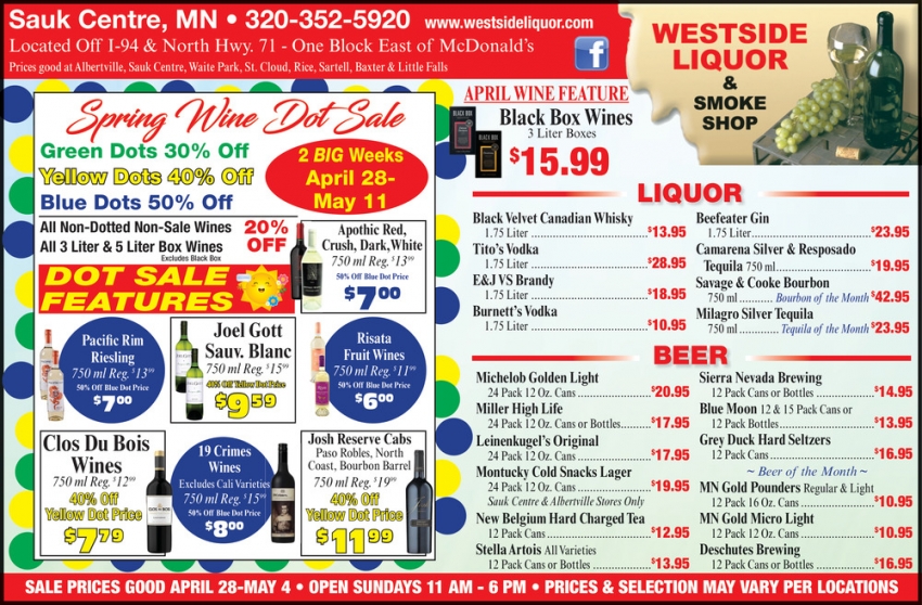 Westside Liquor & Smoke Shop