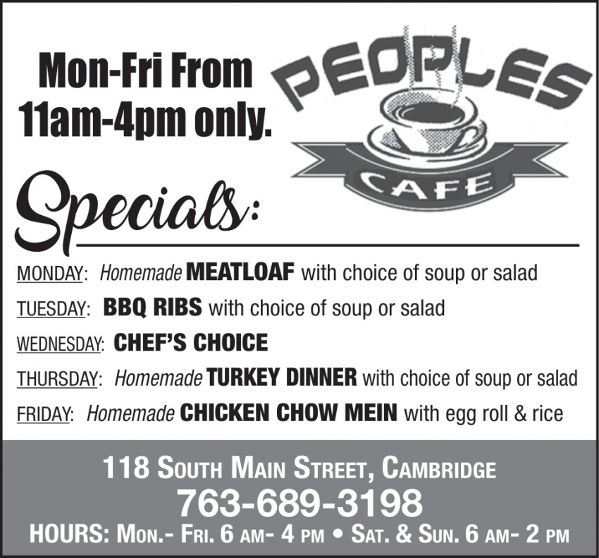 Peoples Cafe