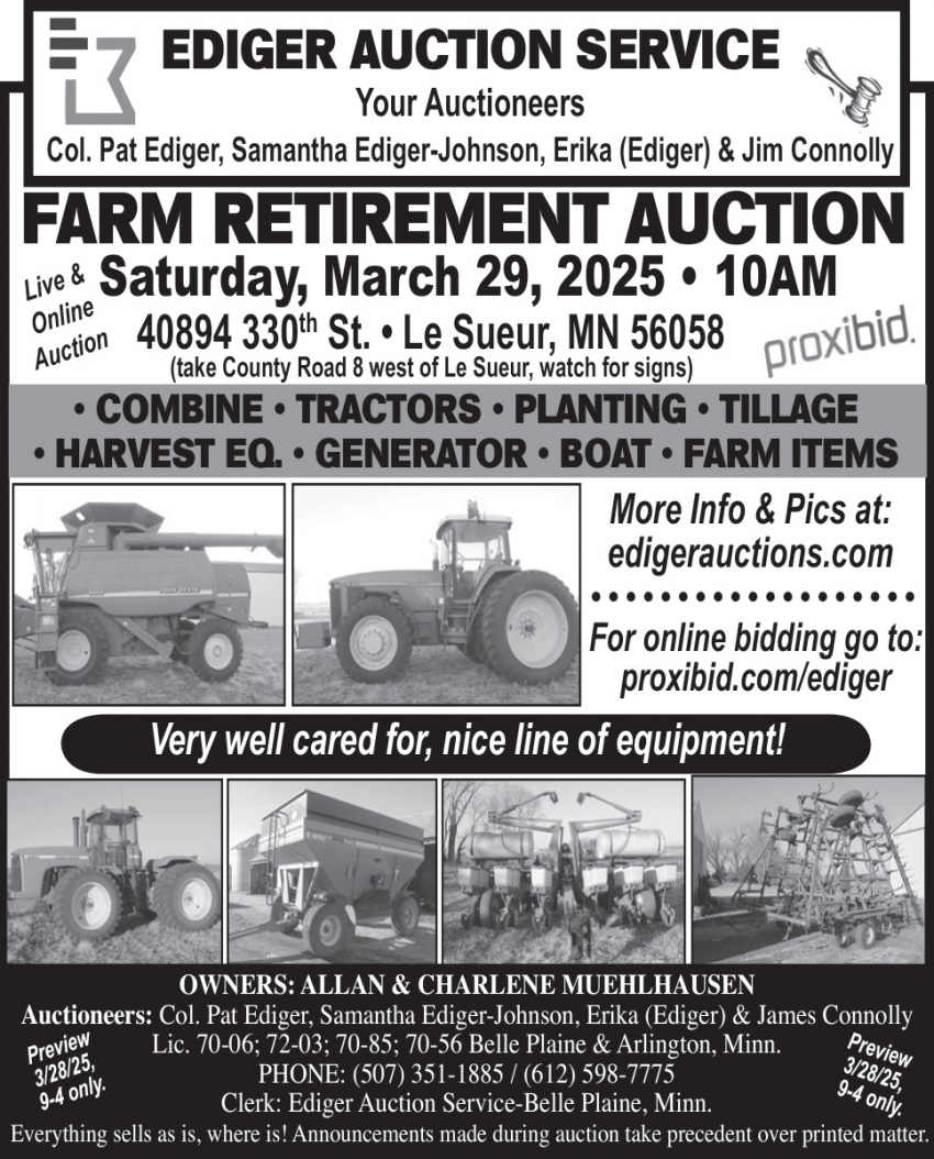 Ediger Auctions