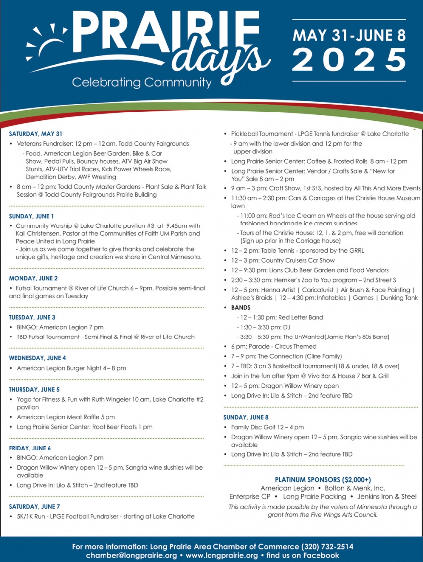 Long Prairie Area Chamber of Commerce