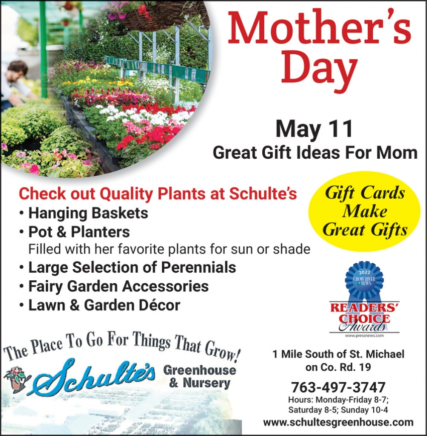 Schulte's Greenhouse and Nursery