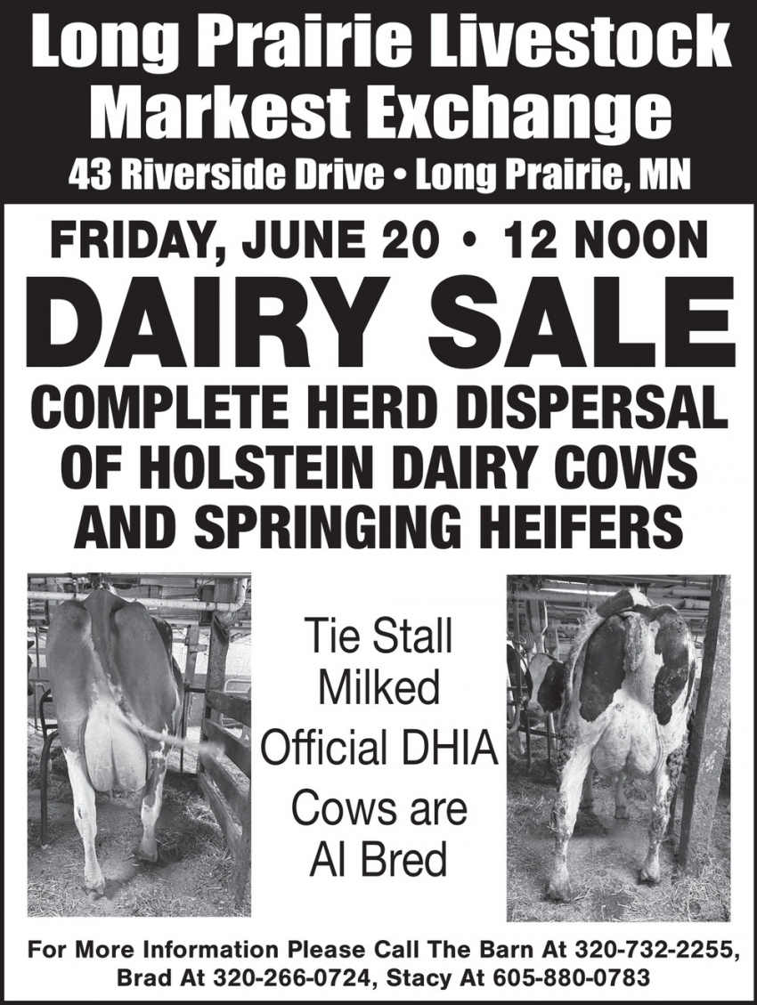 Long Prairie Livestock Market Exchange