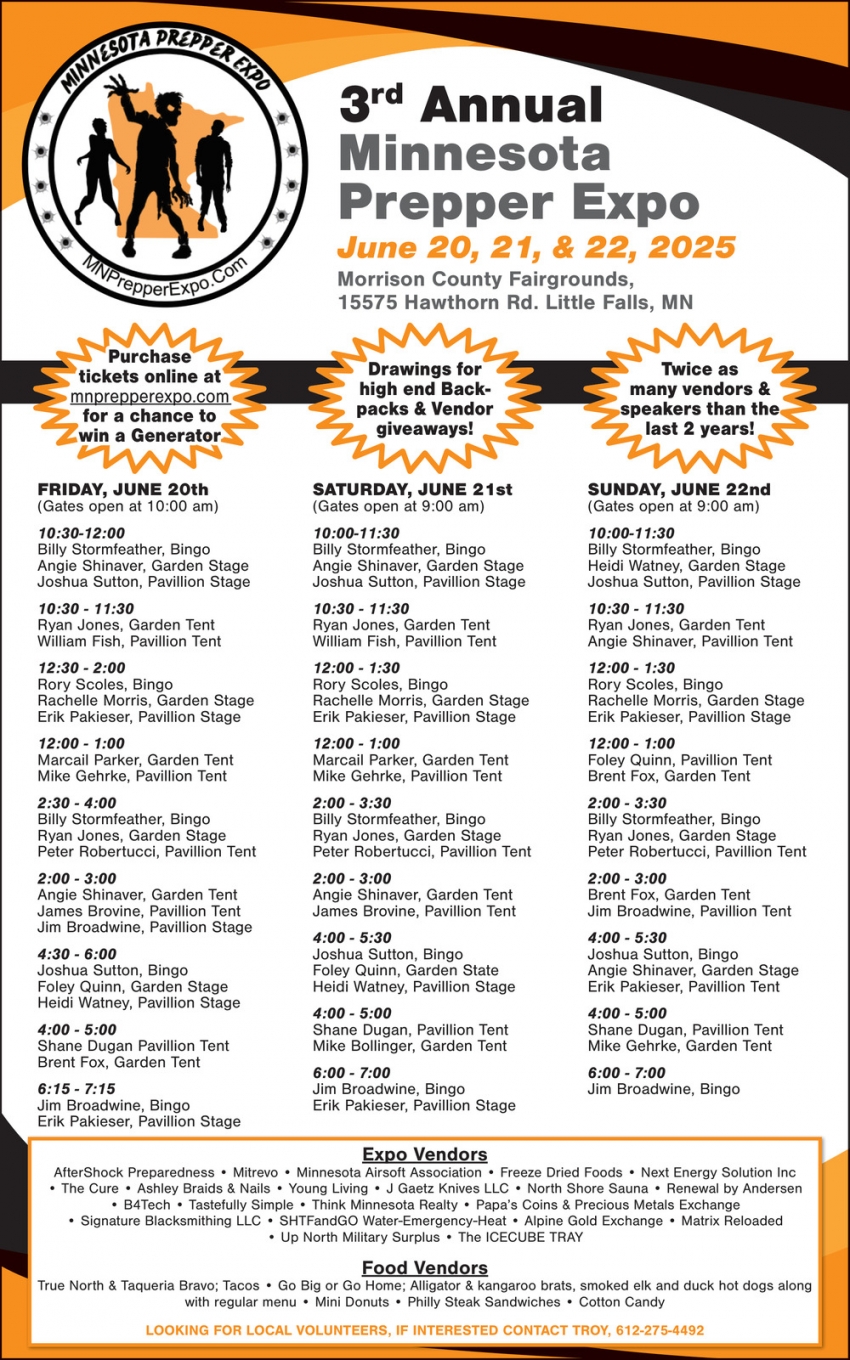 Minnesota Prepper Expo