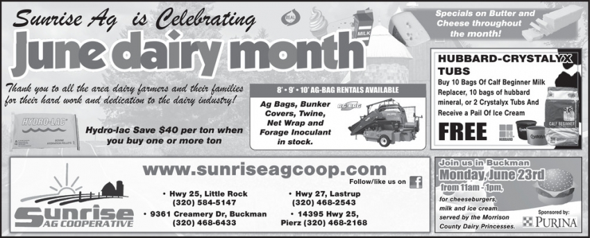 Sunrise AG Cooperative