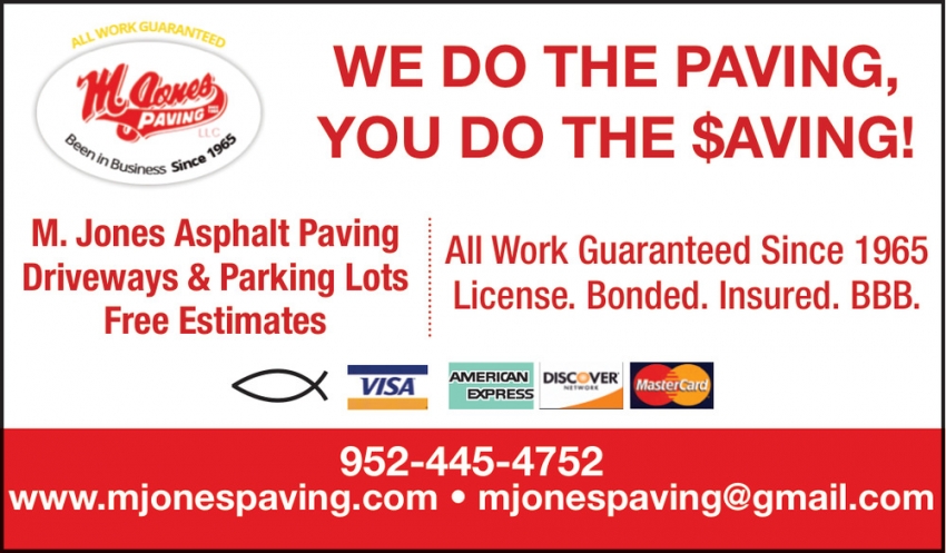 M. Jones Paving