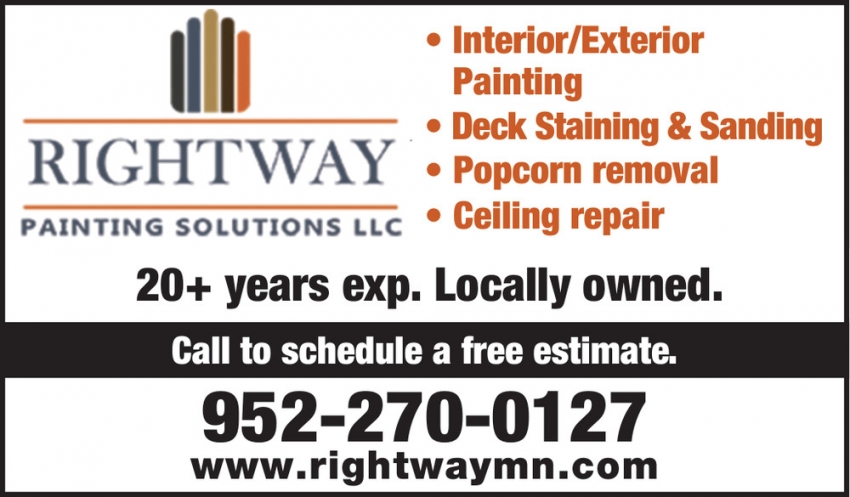 Rightway Painting Solutions Inc
