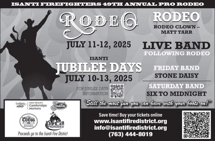 Isanti Firefighters Rodeo Grounds