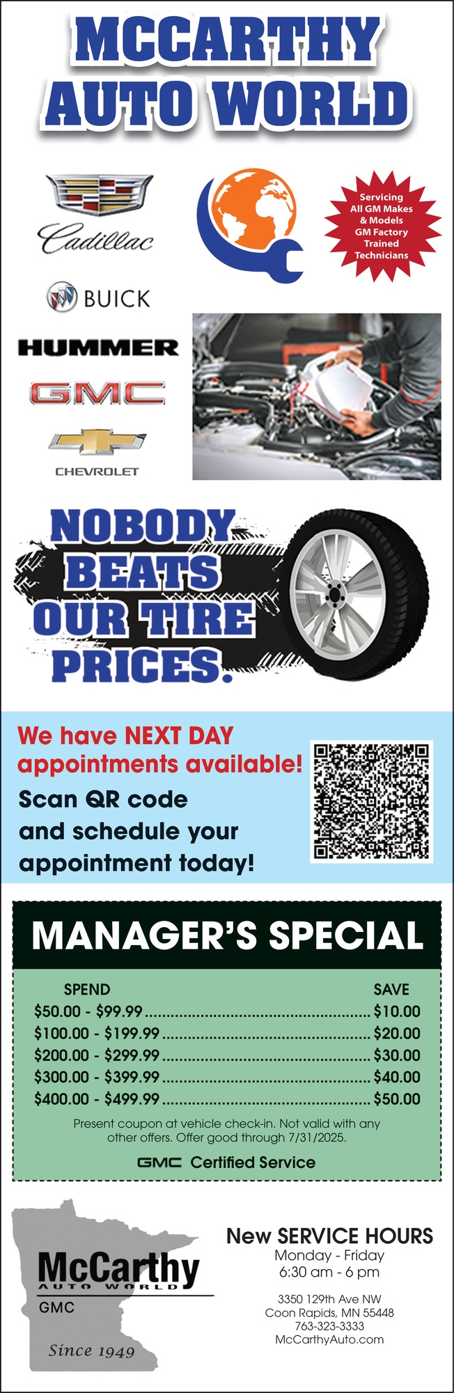 McCarthy Auto World