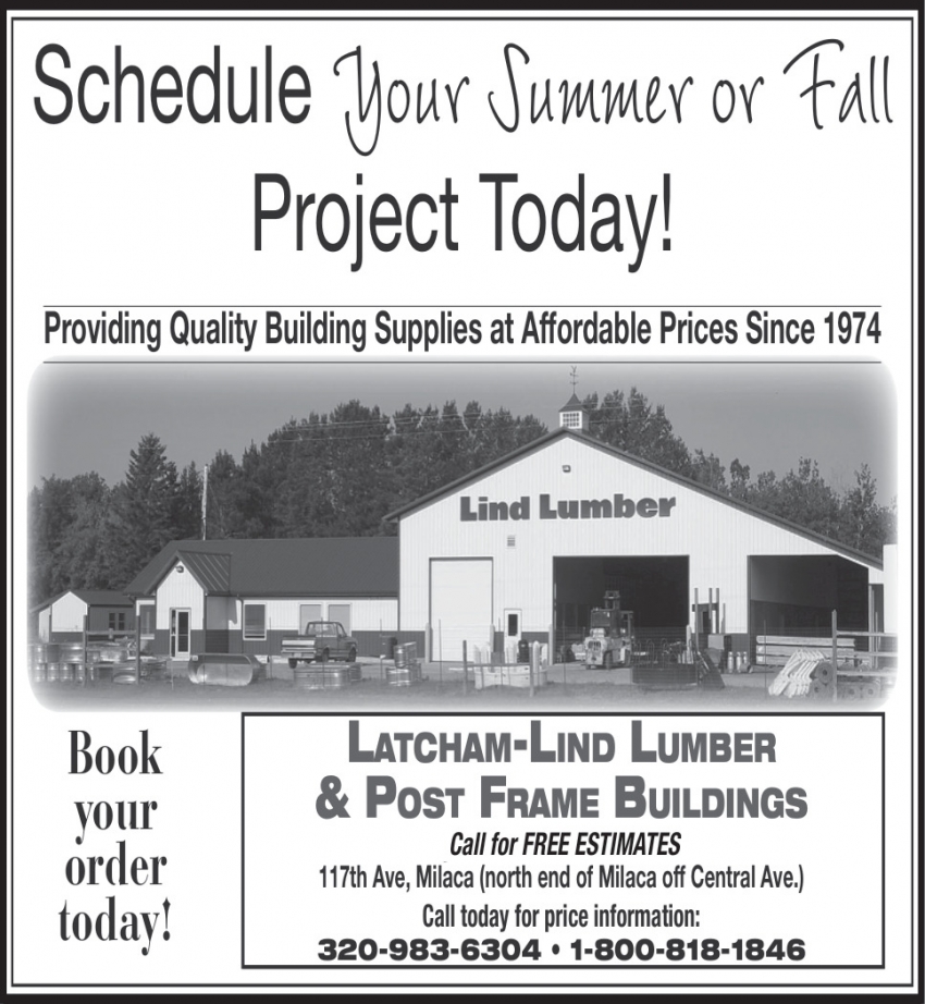 Latcham-Lind Lumber & Post Frame Buildings