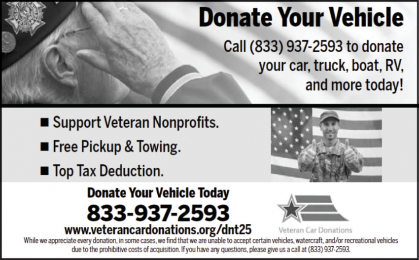 Veteran Car Donations