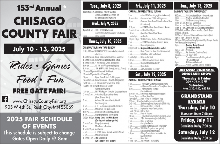 Chisago County Fair