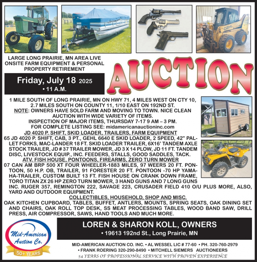 Mid American Auction Co