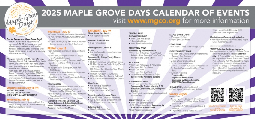 Maple Grove Days Parade