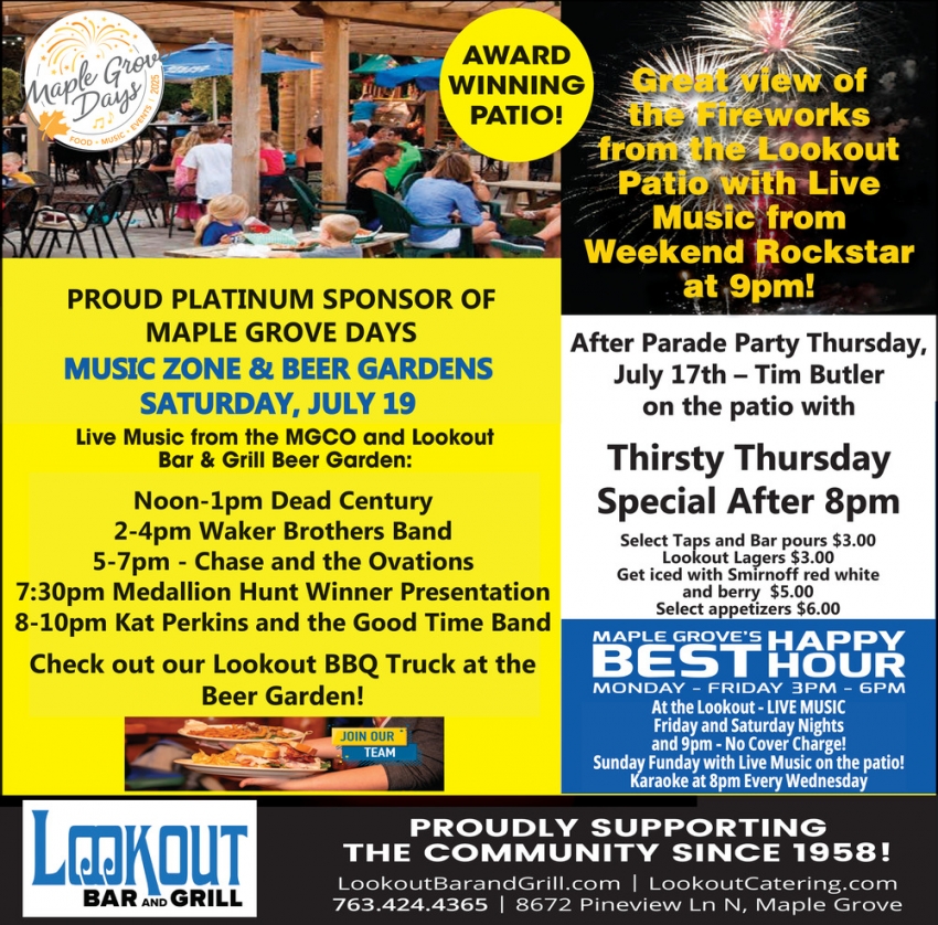 Lookout Bar And Grill