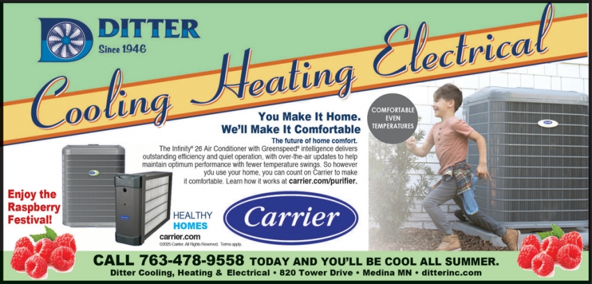 Ditter Cooling and heating