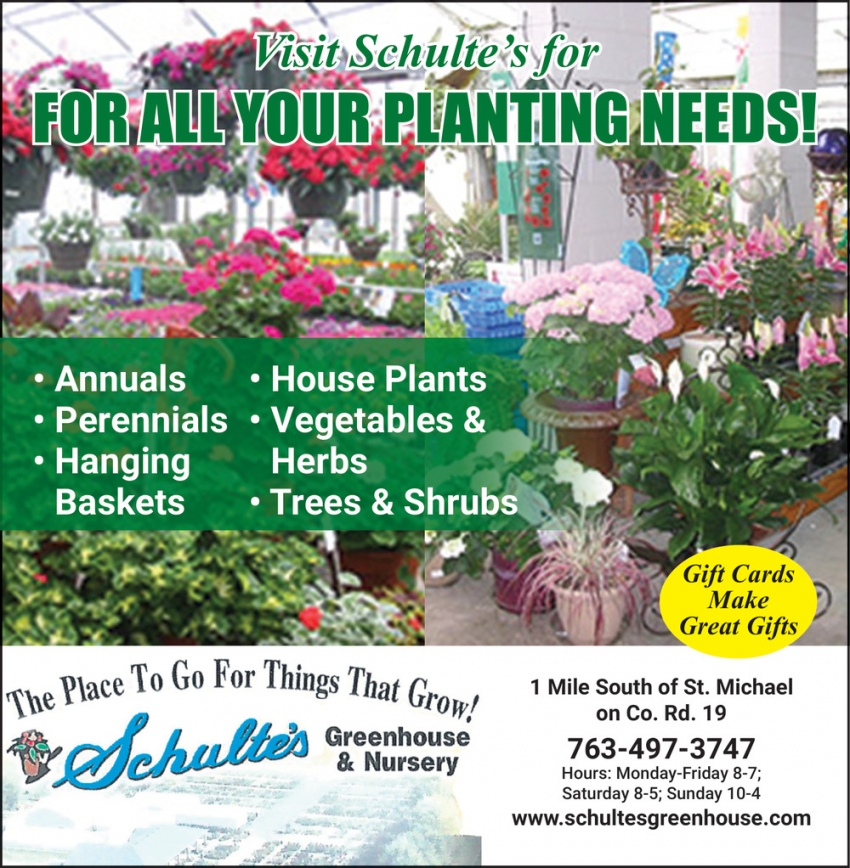 Schulte's Greenhouse and Nursery