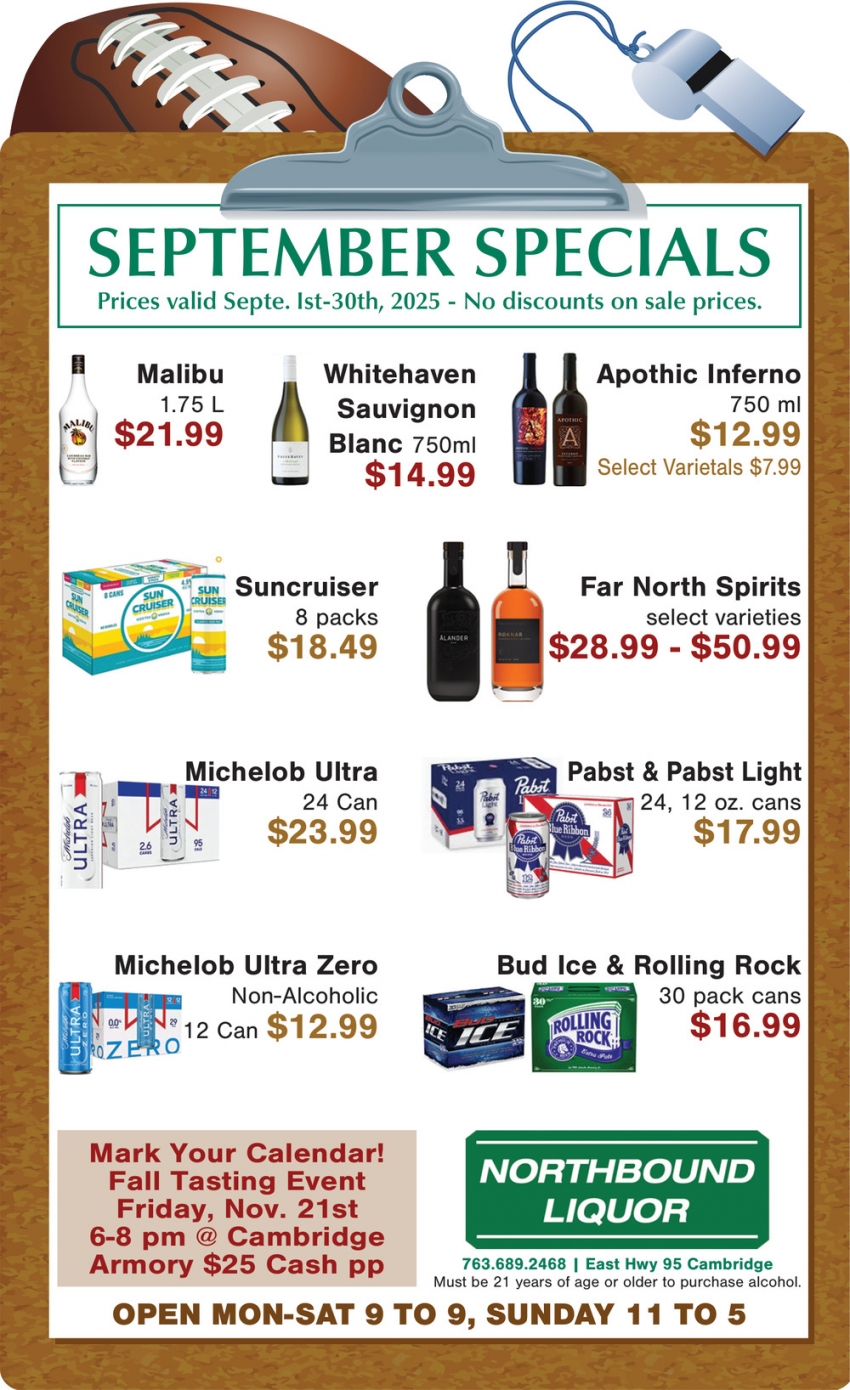 Northbound Liquor