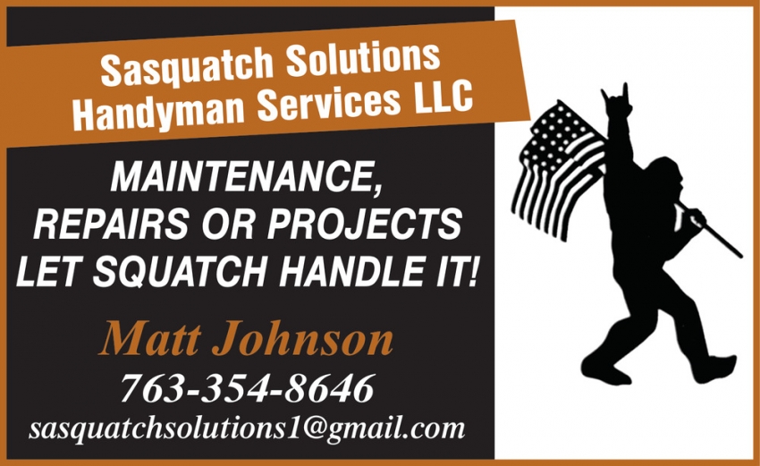 Sasquath Solutions Handyman Services, LLC