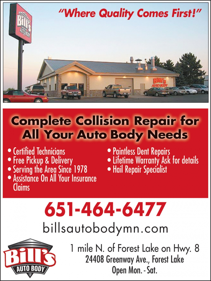 Bill's Auto Body