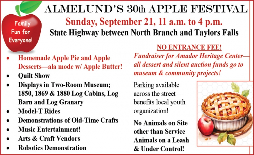 Almelund's 30th Apple Festival