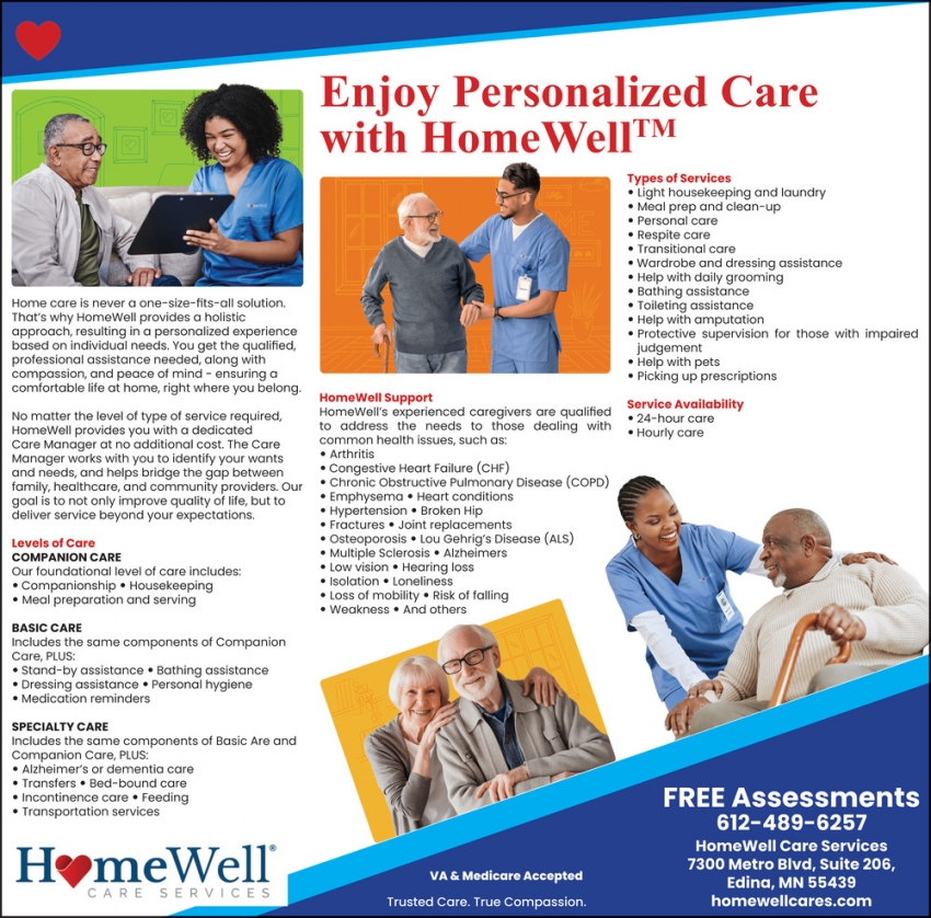 HomeWell Care Services