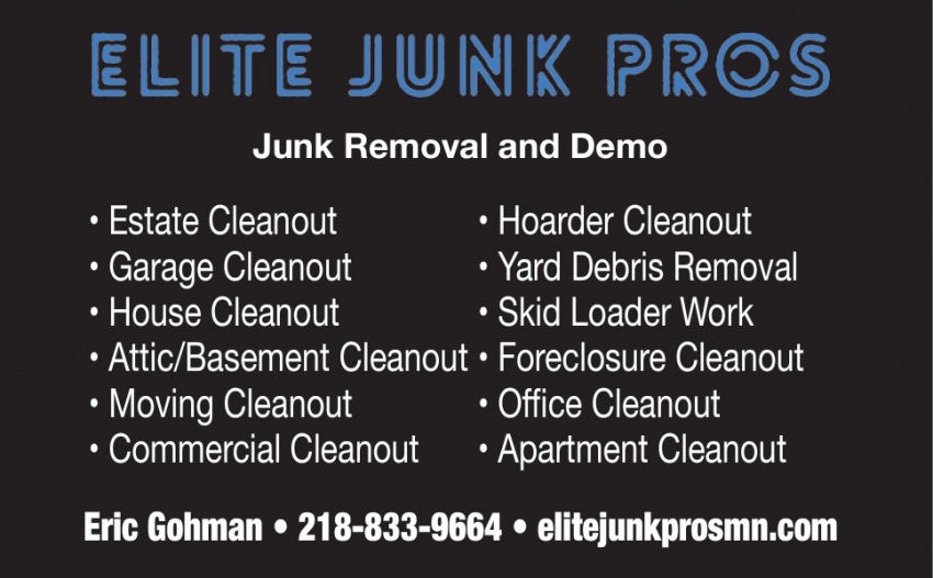 Elite Junk Pros LLC