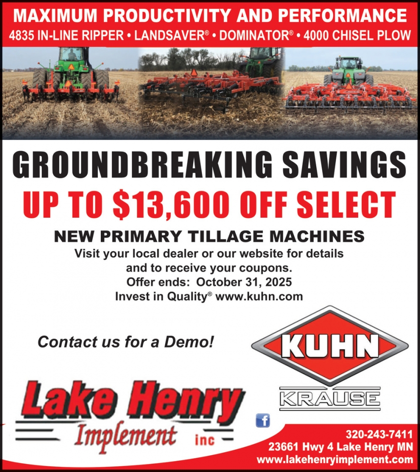 Lake Henry Implement