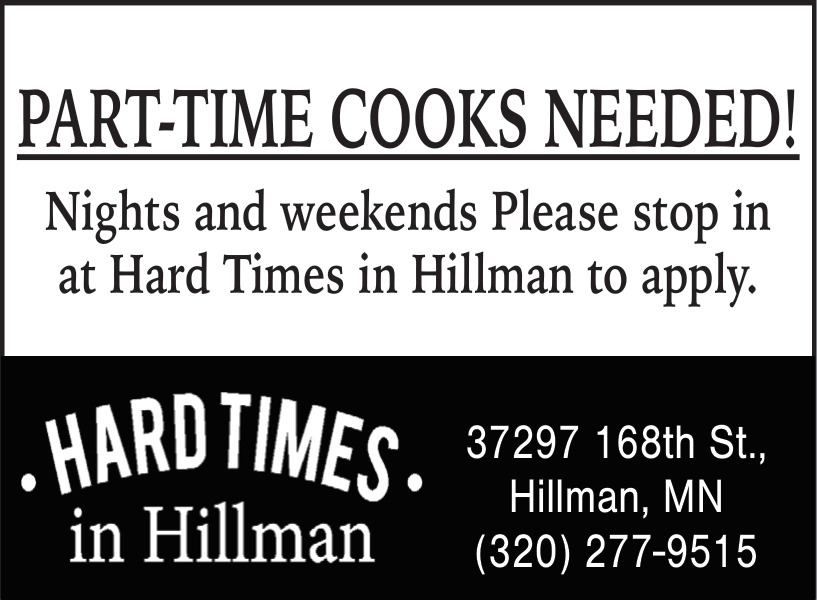Hard Times in Hillman Bar & Grill