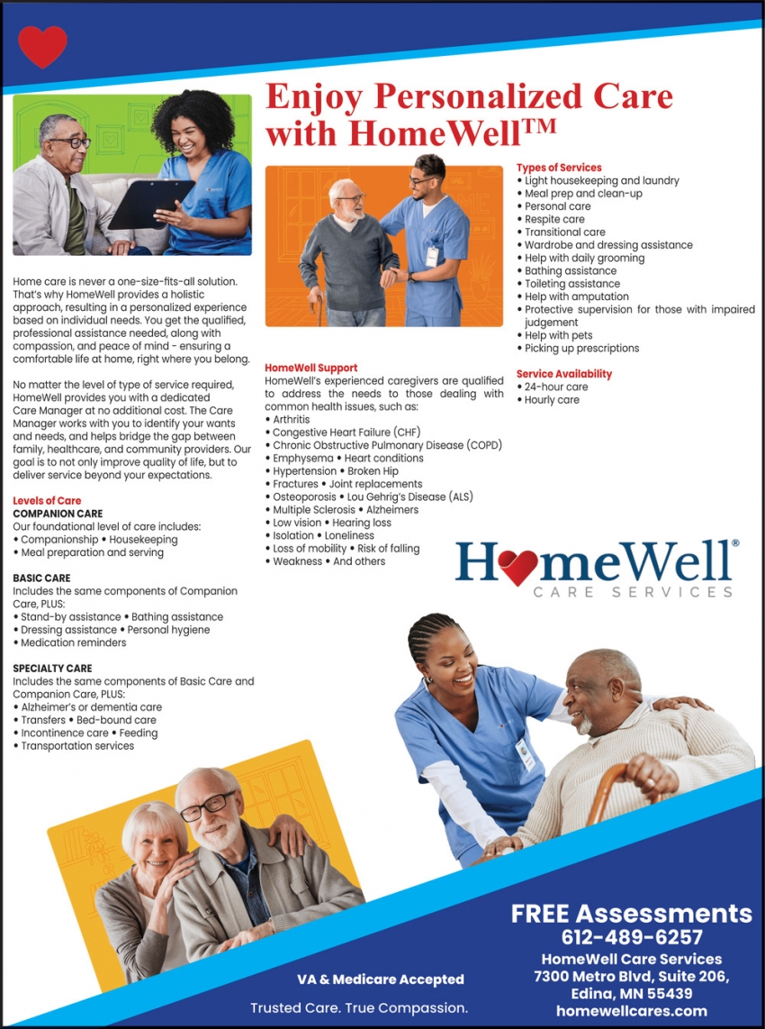 HomeWell Care Services