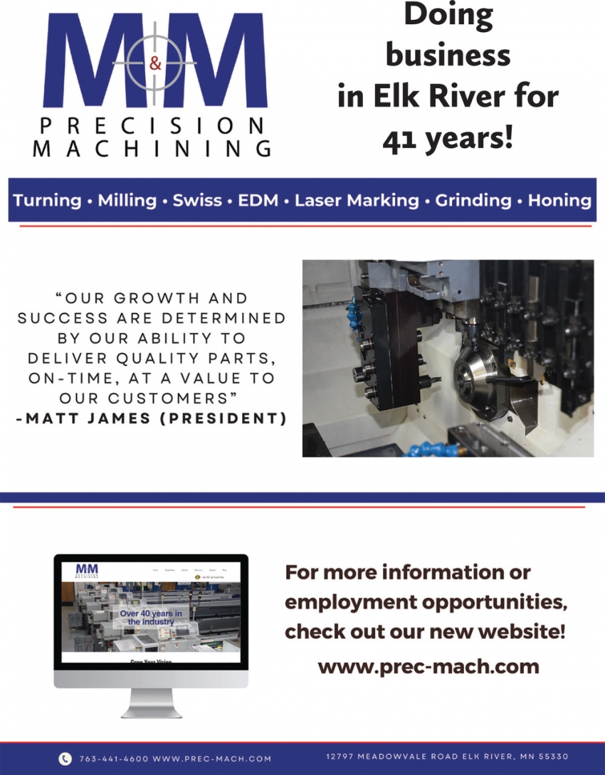 M&M Precision Machining, Inc